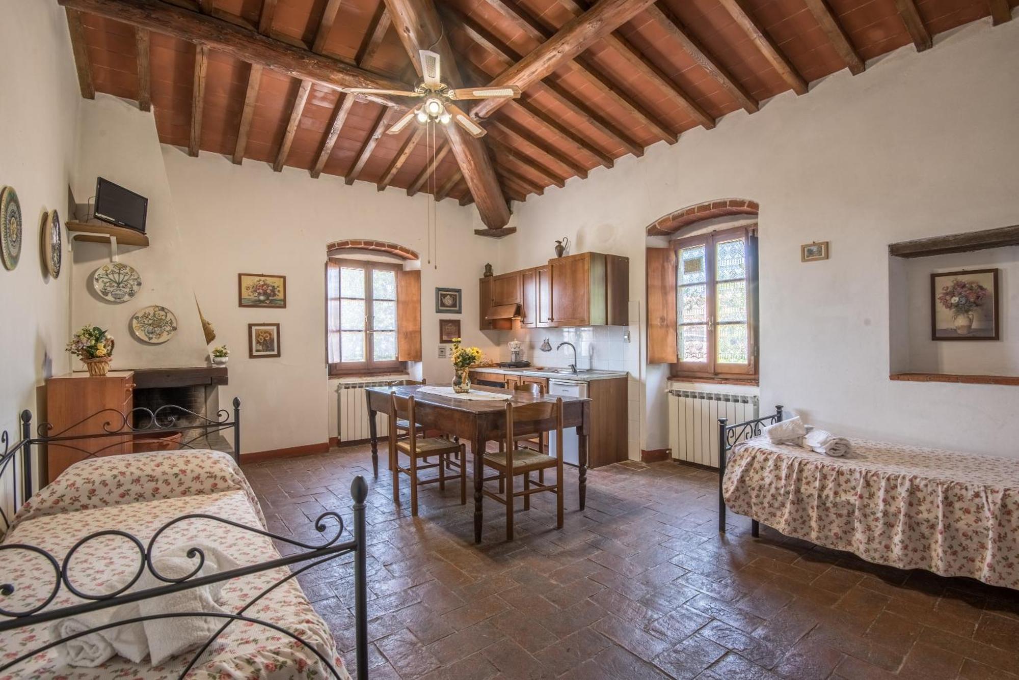 Bilocale Brando Villa Castiglion Fibocchi Exterior foto