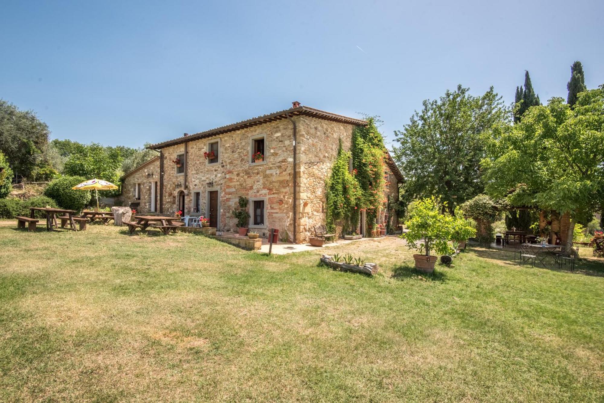 Bilocale Brando Villa Castiglion Fibocchi Exterior foto
