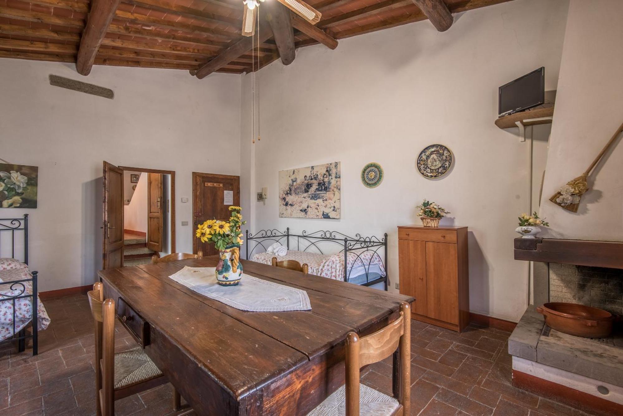 Bilocale Brando Villa Castiglion Fibocchi Exterior foto